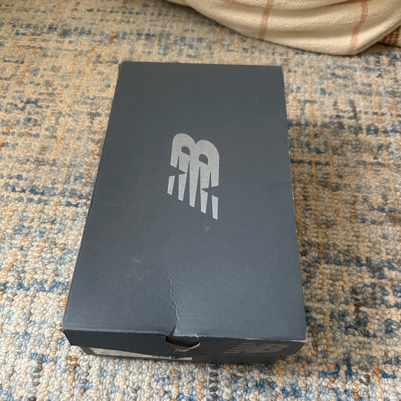 New Balance Maroon and White Sneakers - Picture 7 of 8